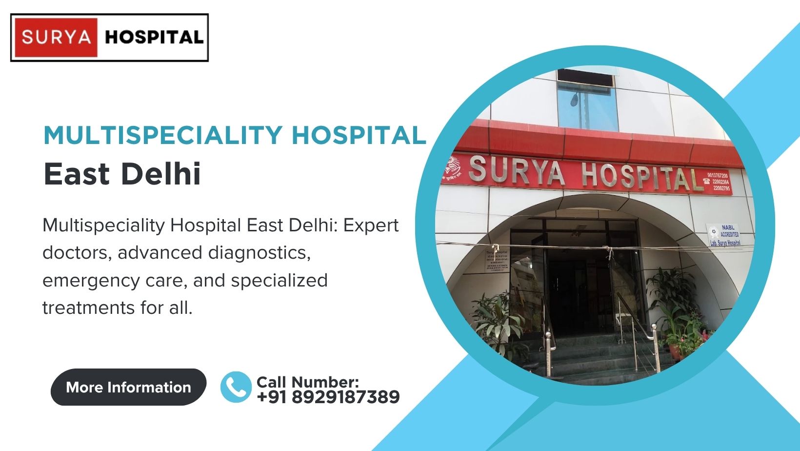Multispeciality Hospital East Delhi | Advanced Treatment